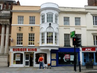 A closed shop on the high street is indicative of Amazon UK's impact on brick-and-mortar retailers.